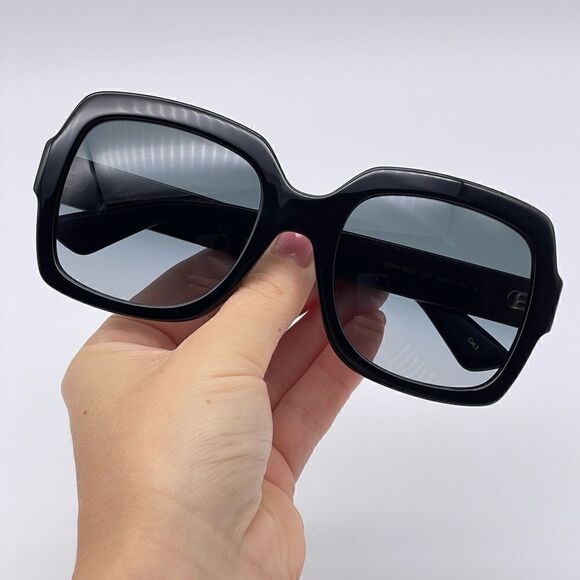 BRAND NEW GUCCI GG0036SN 001 Black/Grey Women Sunglasses main image 9